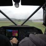 ICP Ventura 4 cockpit on final